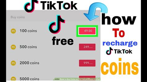 TikTok Coins: Buy and recharge Coins to send Gifts .